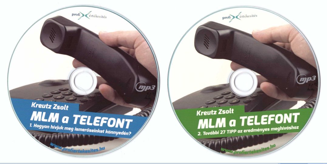 Kreutz Zsolt: MLM a telefont 1-2. CD